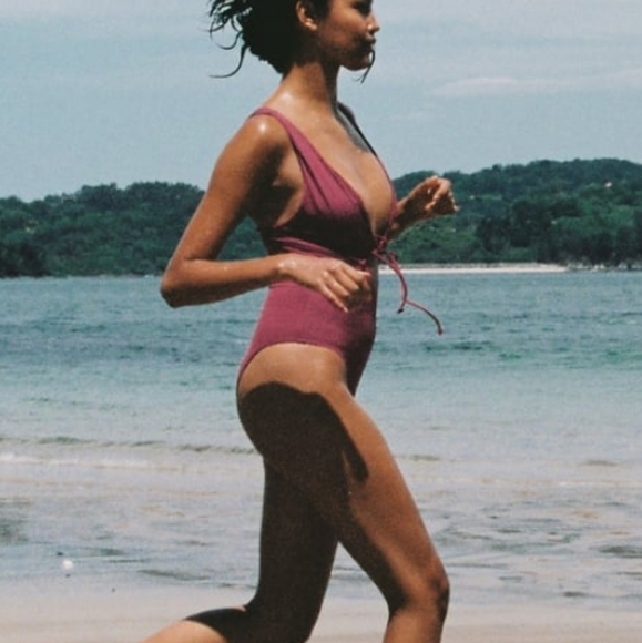 Zara Cut Out Swimsuit - Picture 2 of 8